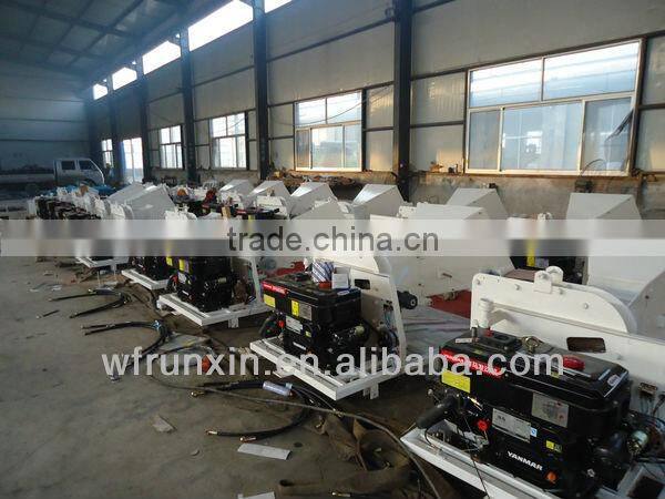 CE certificate diesel wood chipper DWC-22