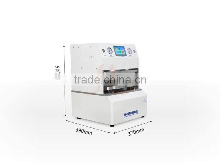 LY 907 all-in-one 12 inch auto in and out OCA laminator no need air compressor vacuum pump defoam machine 220V 110V