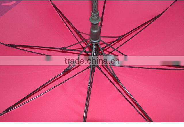 27 inch straight windproof advertising golf umbrella