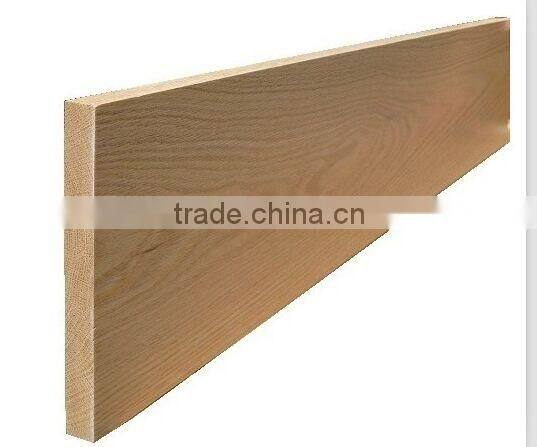 white brushed American oak hardwood wood stair tread