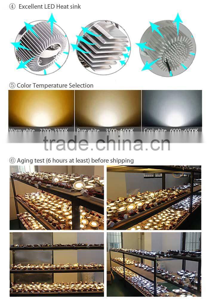 LED MINI Spot light for decorative usd 3W COB