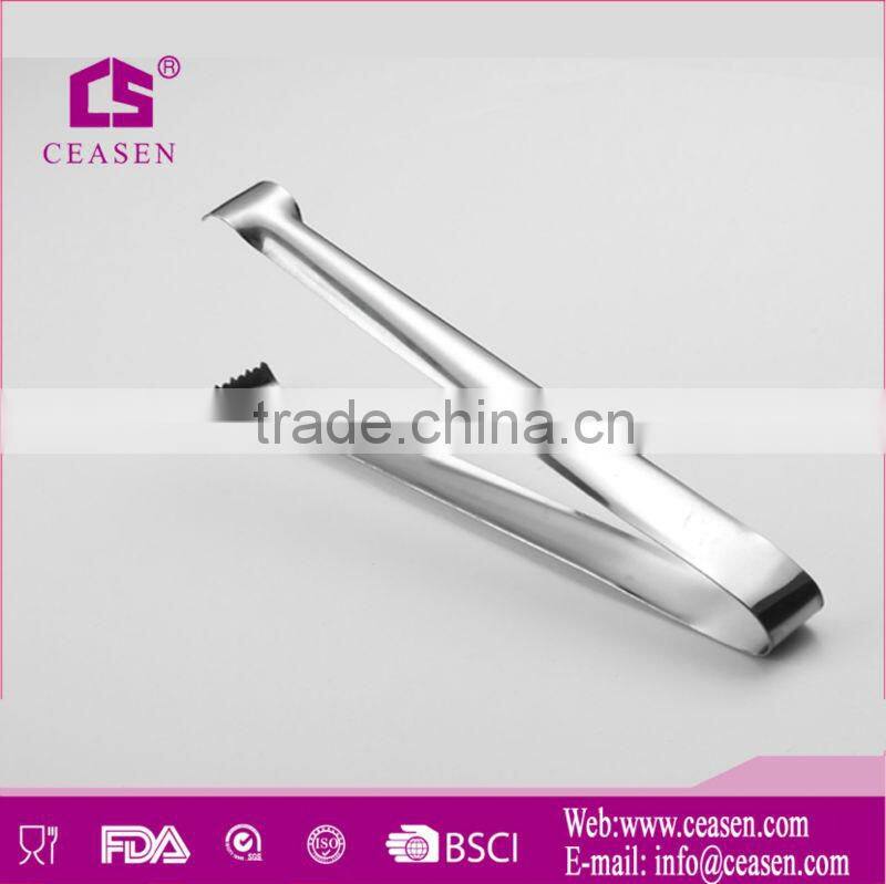 Stainless steel mini sugar tongs/ice tong