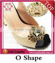 Fashion T Shape arcylic Beads Rhinestone Shoe Decorationl Sandals Ornaments for ladies