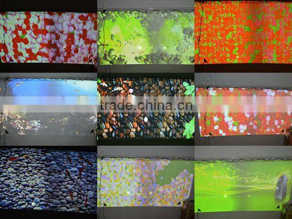 Interactive floor/Wall system, interactive floor projection for advertising, event and wedding decoration