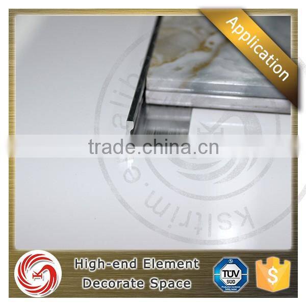 Popular style aluminum ceramic tile corner trim