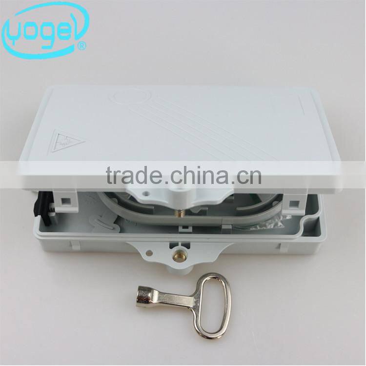 4 core Telecom Equipment wet-proof Optic Fiber distribution box