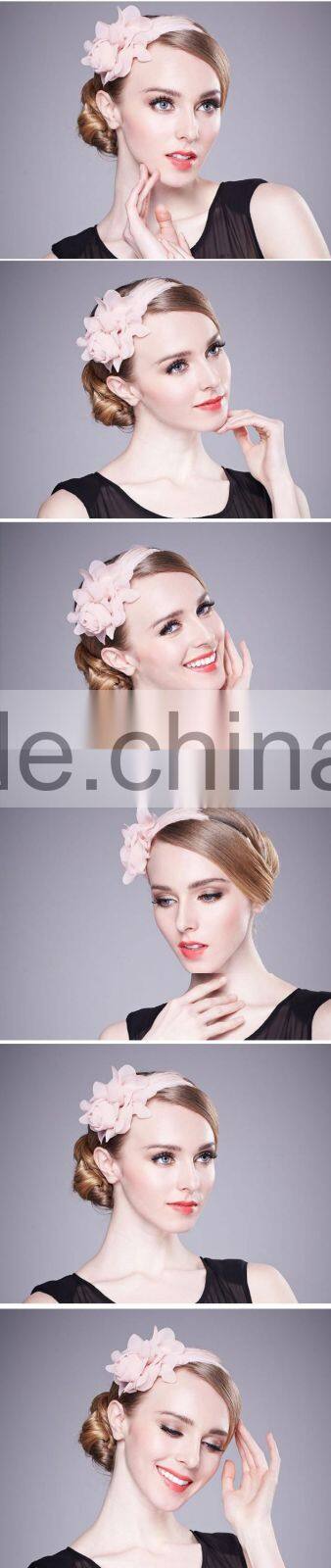 Wedding Party Feather Sinamay Hair Fascinator