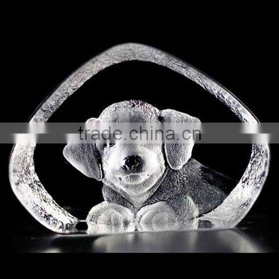 Cat crystal deep carving
