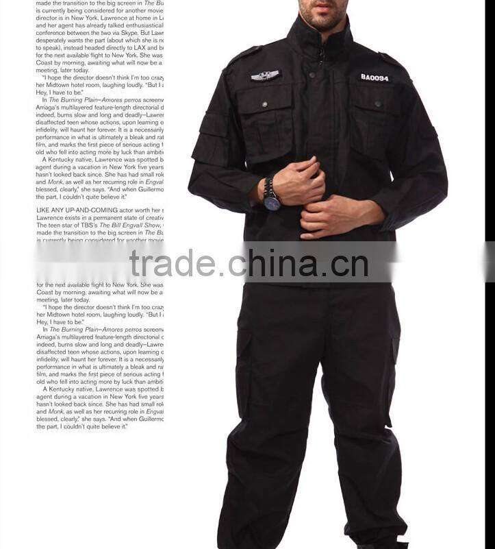Security uniform work shirt OEM factory