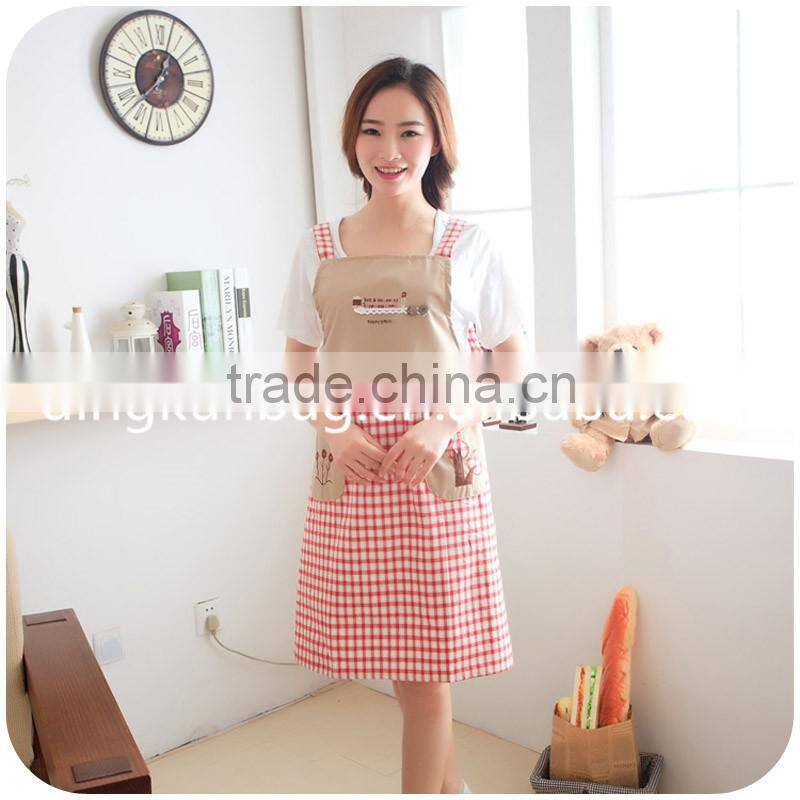 2015 custom imprinted apron with pocket
