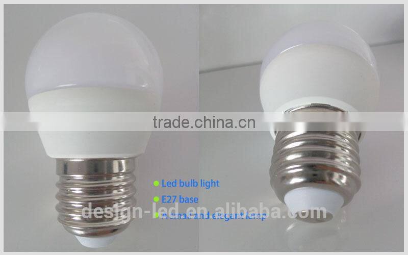 G45 E27 LED Global light bulbs 235V 2W LED Light LED Plastic Lamp E27 G45 light