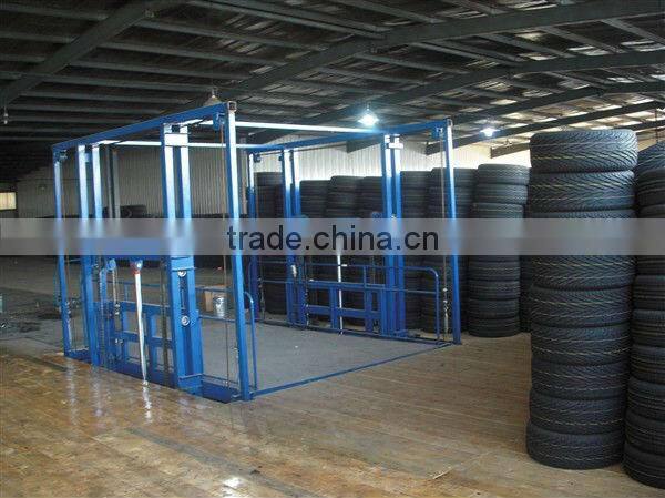 motorized hydraulic lift system/cargo lift