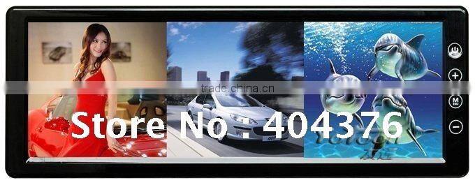 Hot selling-10.2 inch car rear view lcd monitor with Splitter (Split 2 images display or 3 images display)