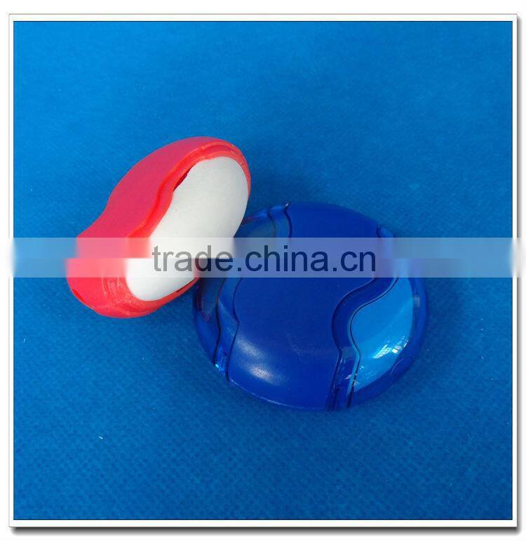 Round factory plastic pencil sharpener with eraser