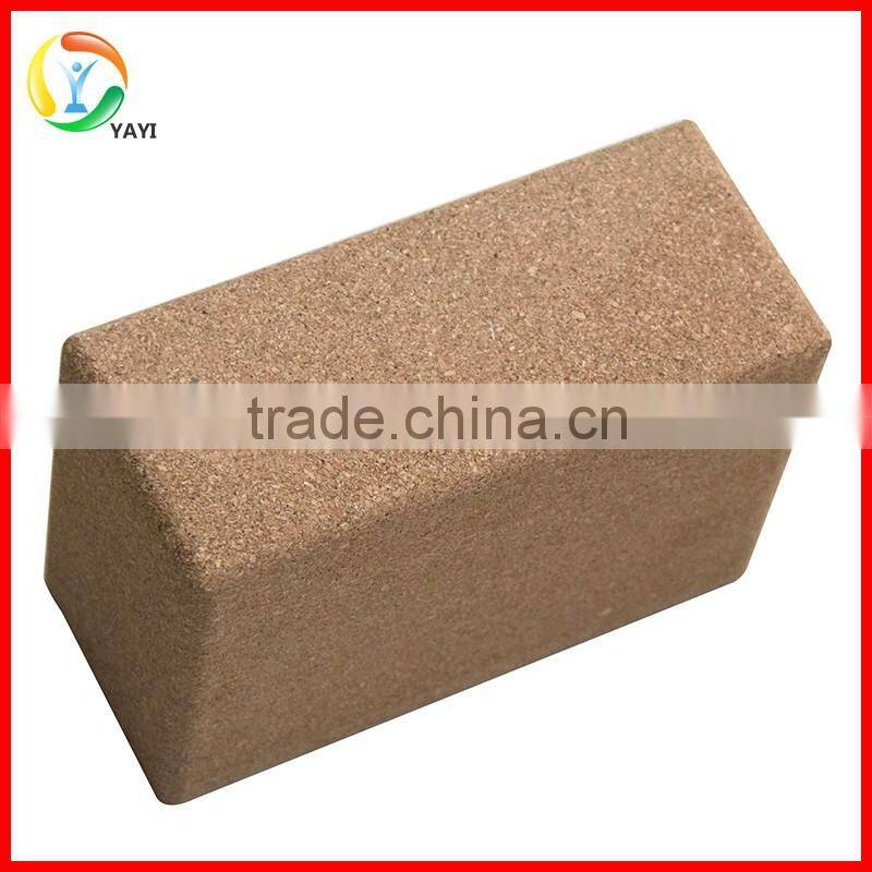 Yoga Pilates Non Slip Natural Cork Yoga Block