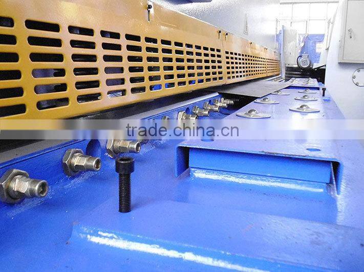 QC12Y series CNC Cutting Machine,hydraulic plate shearing machine with 6m cutting