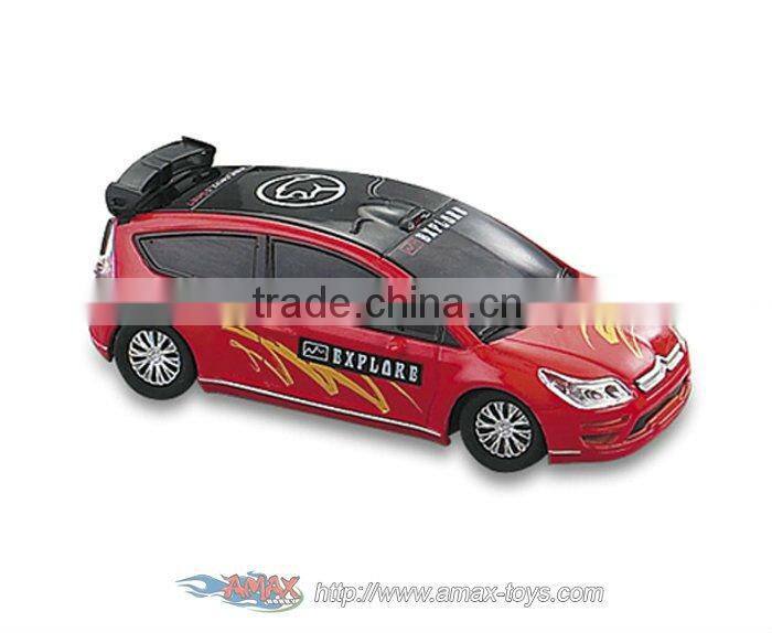 sc-495940 1:43 scale hand powered slot car with track length 7.4 meter