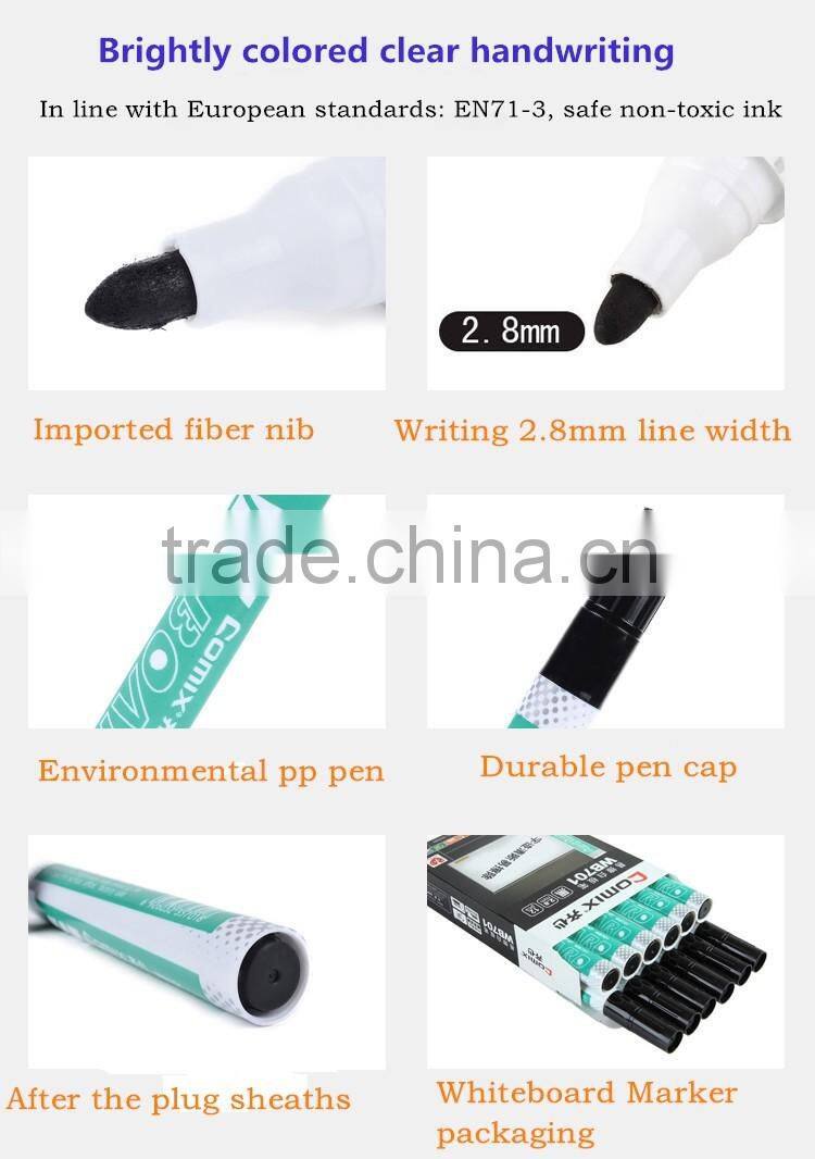 3 colors high quality easy wipe Whiteboard Marker