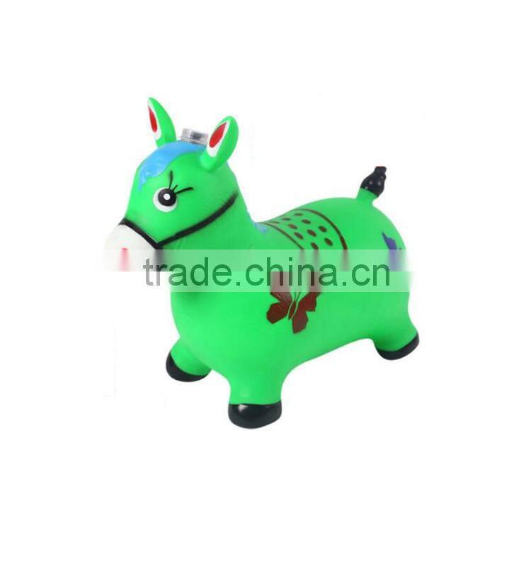 Plastic Riding Toy/Kids Inflatable Horse Jumping