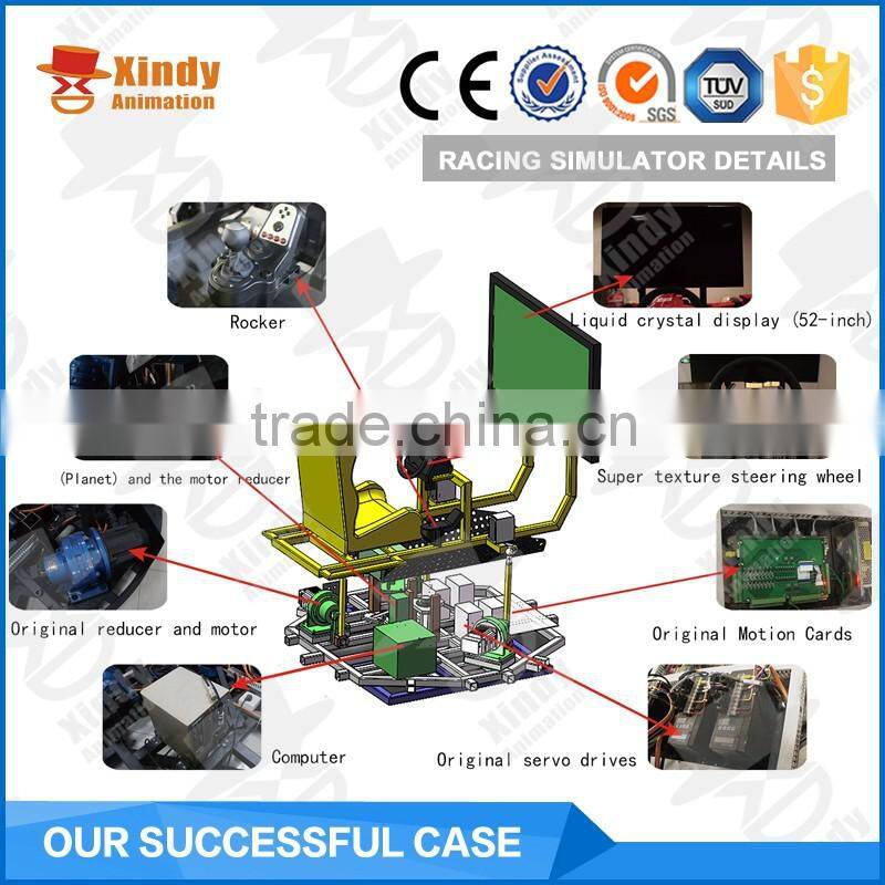 The hottest High Quality 360 car racing simulator