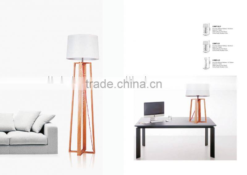 Stable floor light/wood table lamp LBMT-SLD/LBMT-LD/LBMD-LD