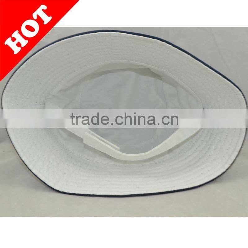 Cotton embroidery Bucket Sun Hat for kids/fisherman hat/floppy Summer hat