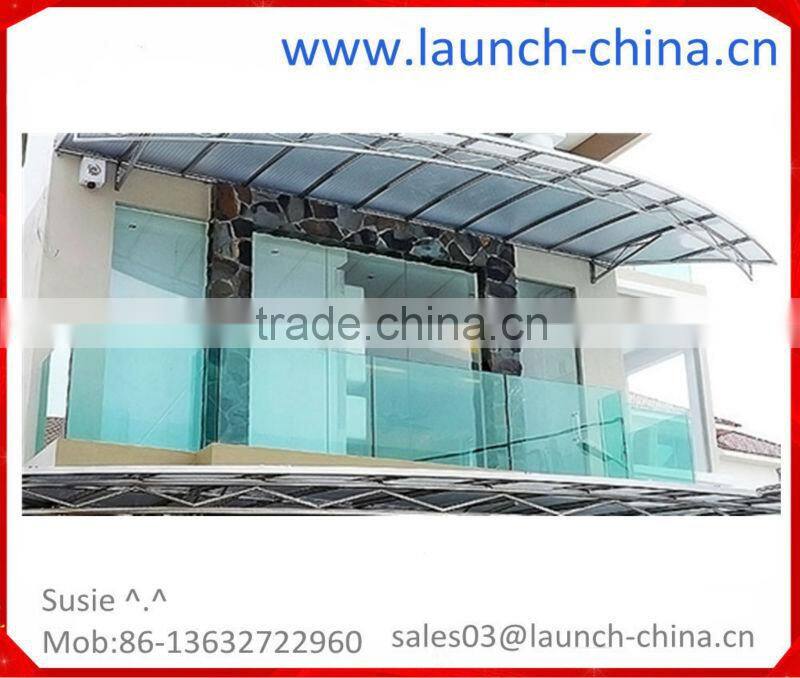 building 12mm clear green tempered glass for sale