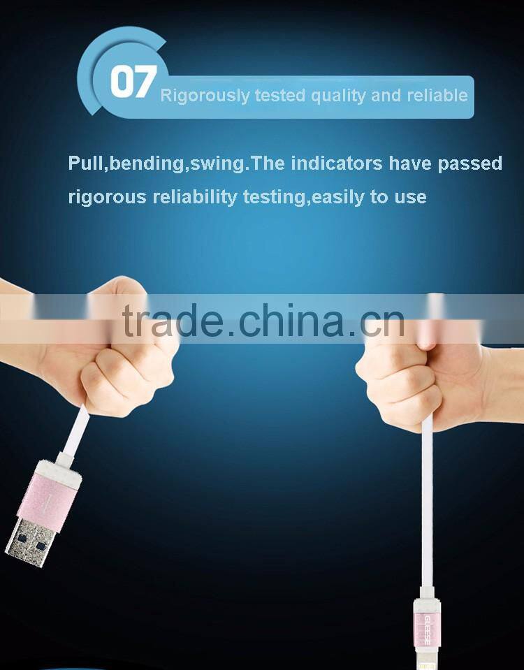 Gleese 2016 Best quality for iPhone 6 usb data cable for Apple for iPhone cable USB Cable for iPhone
