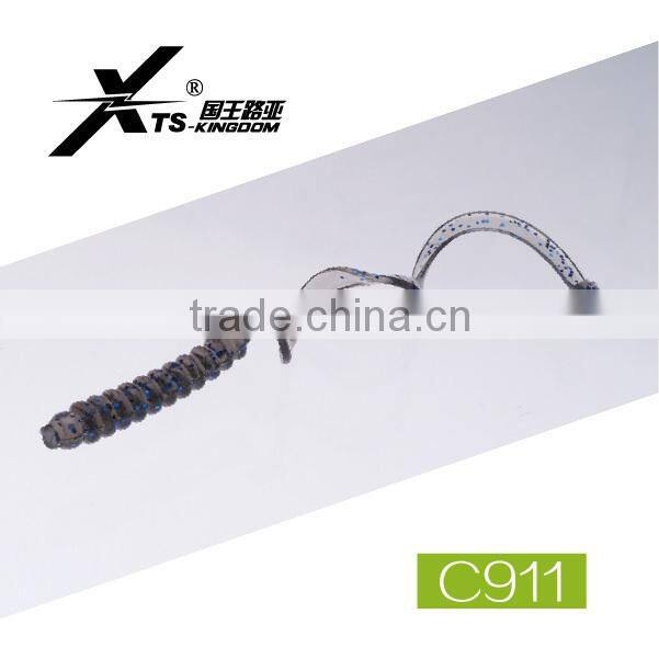 25mm 0.62g 6cm 2g High Quality Soft Fishing Lure Long Tail Fishing Bait Wholesale