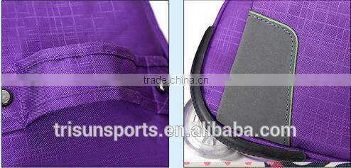custom design outdoor sports travel rolling duffel bag
