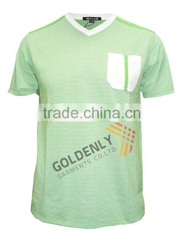New design v neck tshirt for men