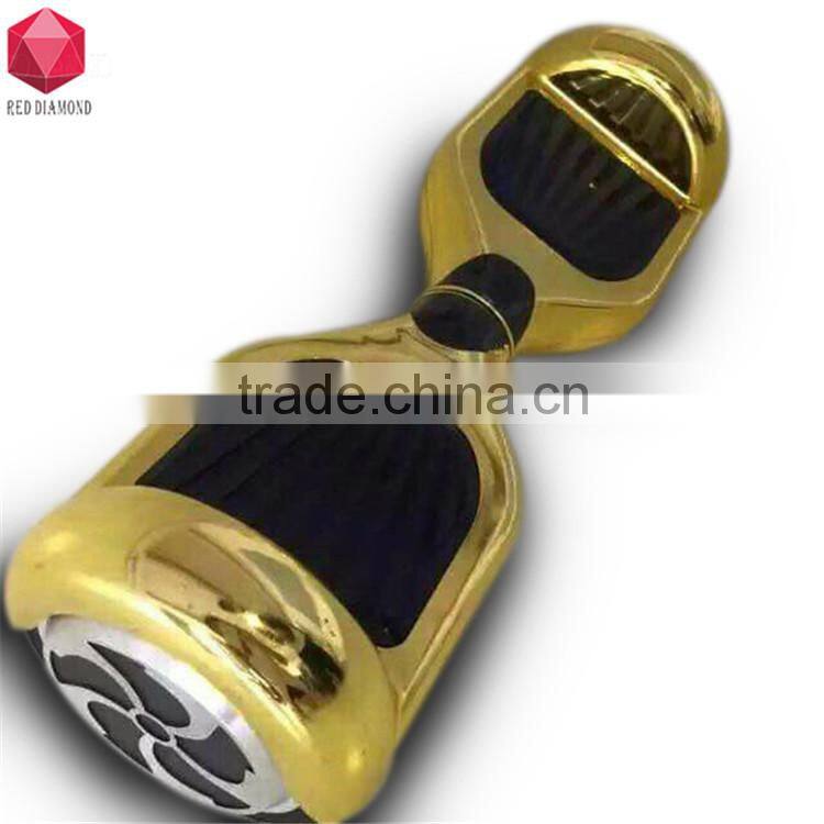 2015 Chrome gold rose electric scooter self balancing flash B1with bluetooth