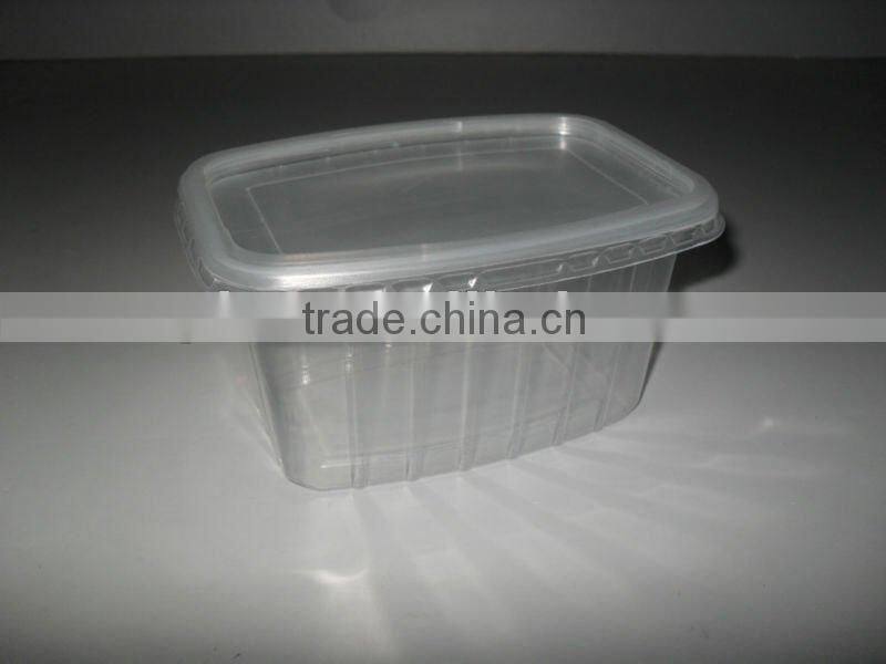 11oz pp disposable plastic storage container