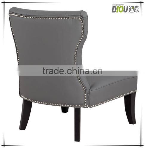 PU exquisite wood frame leisure chair - 2014 new model (DO-6081)