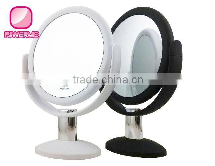 Rosegold makeup mirror vanity desktop double sided 10x magnifying mirror