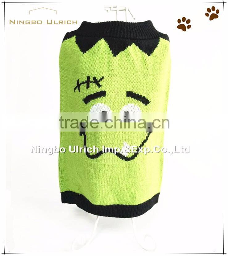 M67 hot sale acrylic knitted navy striped pet sweater