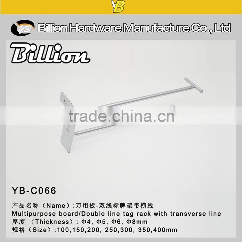 Supermarket plastic tag price tag display hook price tag