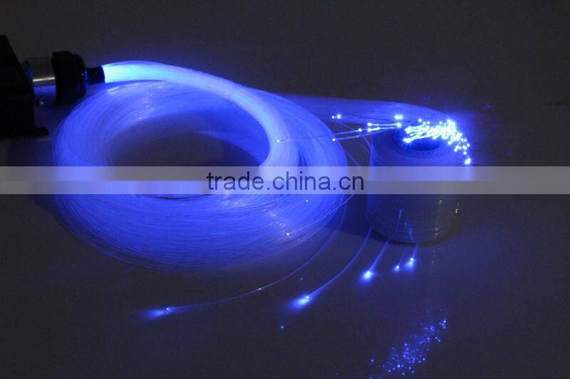 1.0mm PMMA plastic fiber optics cable 100pcs * 2Meters for led light engine