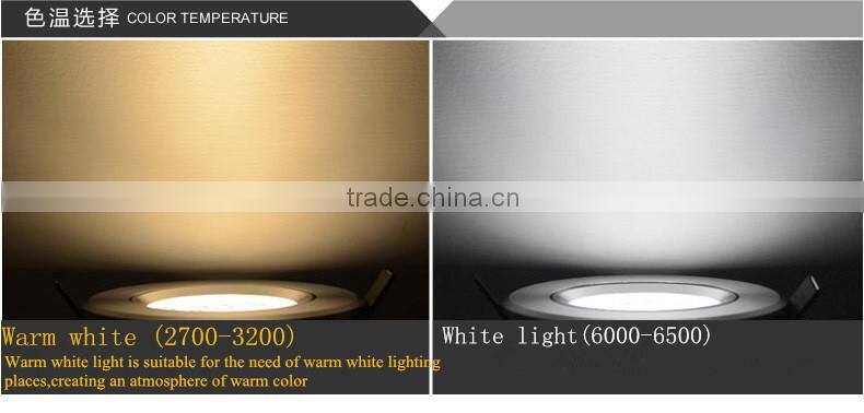 Factory direct sales led down light cob smd downlight led 5w 10w 15w 20w