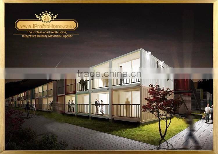 iPrefab-LPOBS-M4 Creative New type container and prefab hostel studio festival camping