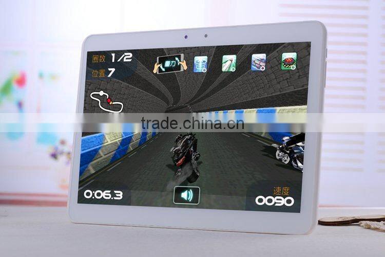 10.1 Inch MTK8382 Quad Core Tablet PC With 3G Phone Call Function