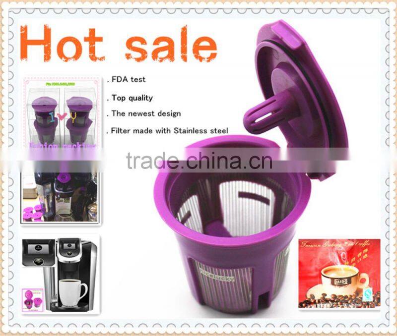 Top quality for k-cup coffee stainless mesh, Reusable K-Cups for Keurig 2.0 - K200 Series, Coffee Machine Accessories