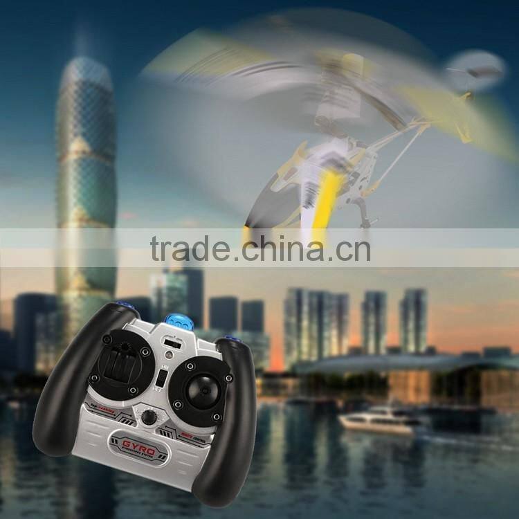 New S107G R/C Mini Metal Helicopter with Gyro Yellow#SV028074