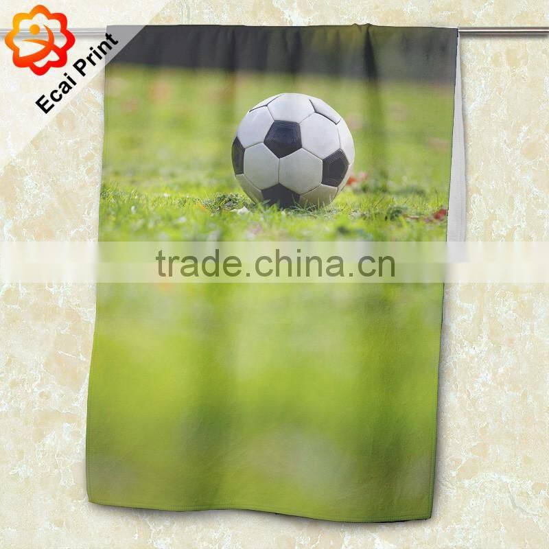 Retail dropship printed sublimation gym towel with designs