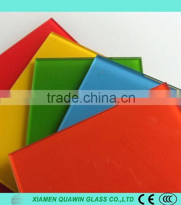 5mm Back Painted Glass/Different Colors Back Painted Glass/ Lacquered Painted Glass