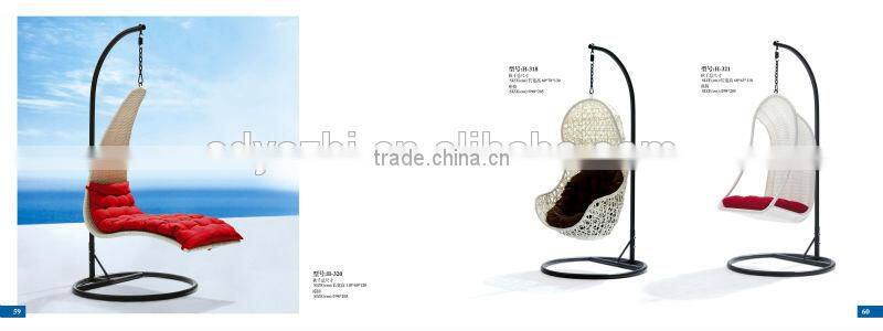 2014 cheap rattan swing chair colorful hanging chair