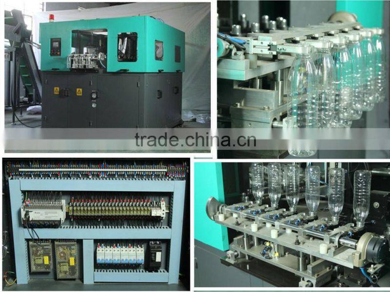 Automatic wide diameter bottle blow molding machine