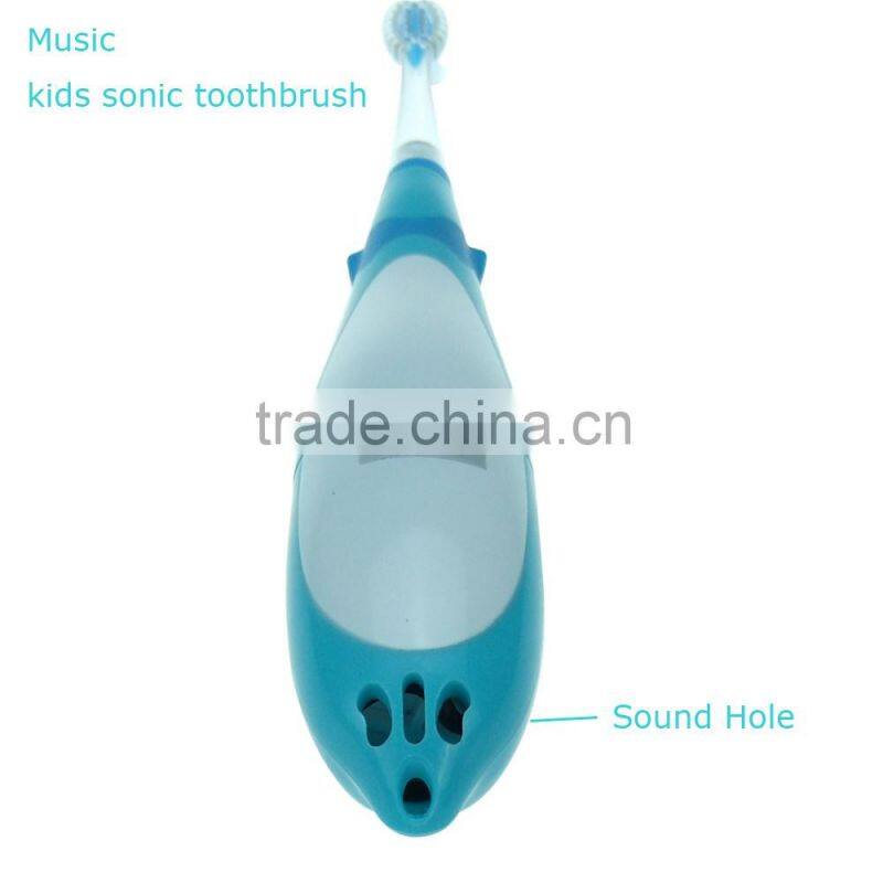 High demand export products LED light musical toothbrush for kids