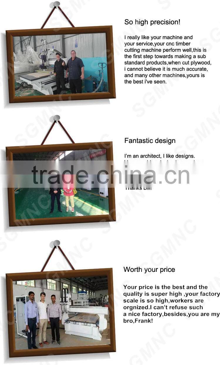 Hot sale cnc wood router furnitures atc cnc router for MDF cutting machine