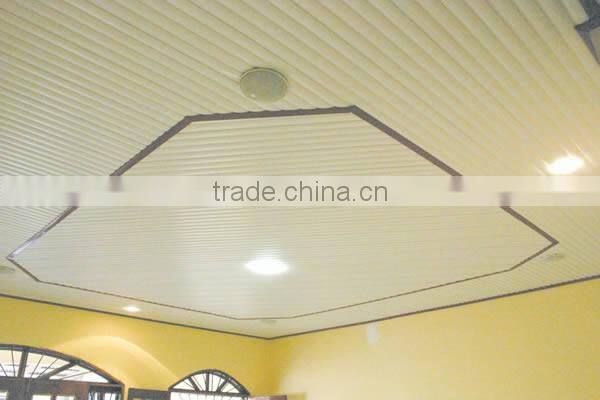 supermarket interior decoration pvc ceiling decorative ceiling design pvc wall panel plastic ceiling
